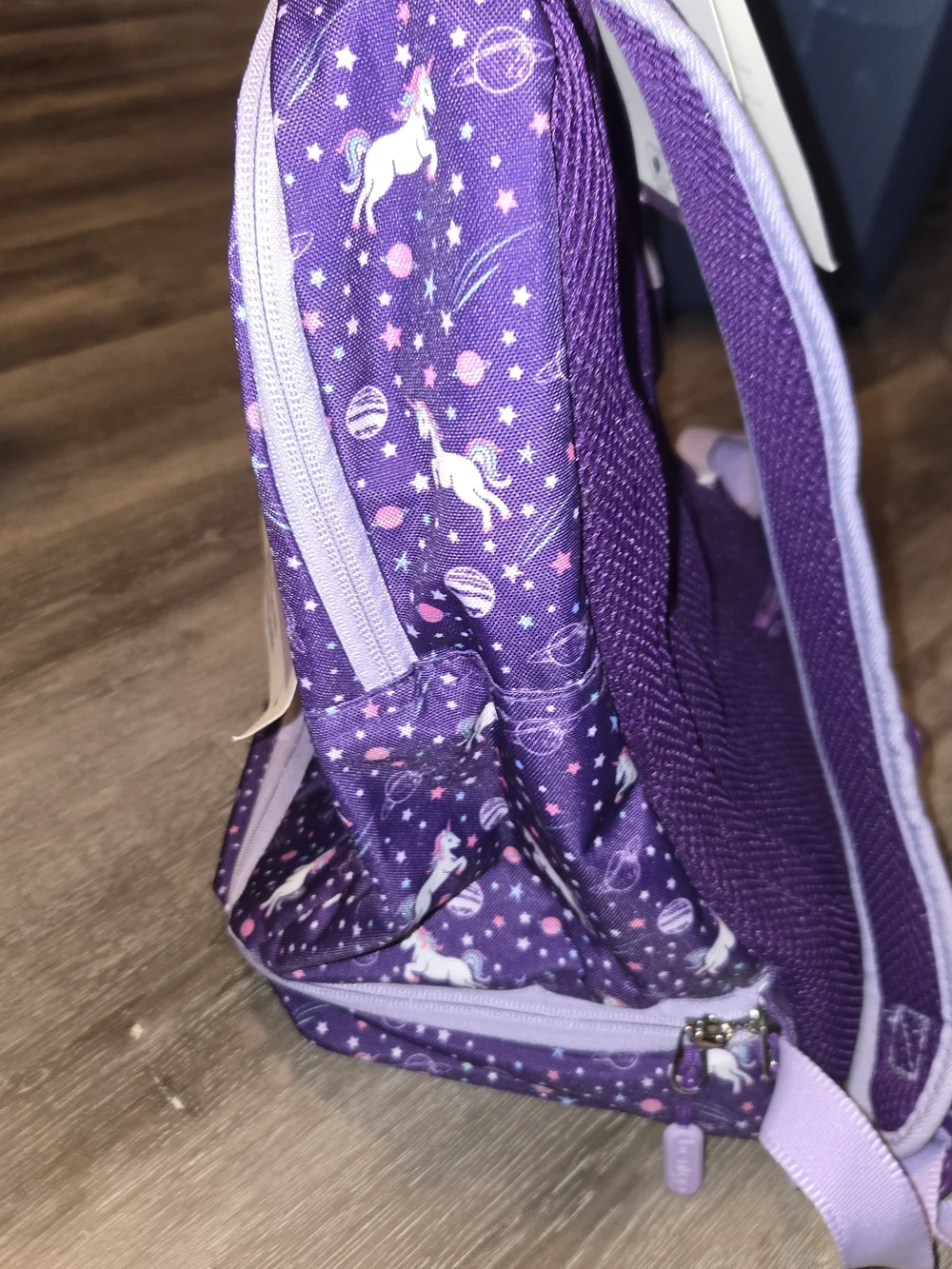Bentgo Kids Purple Unicorn Backpack with Built-In Lunch Bag